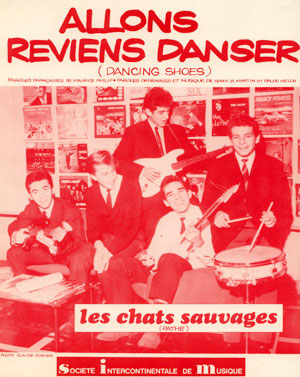 CHATS SAUVAGES, LES - Allons Reviens Danser (Dancing Shoes) - Partition