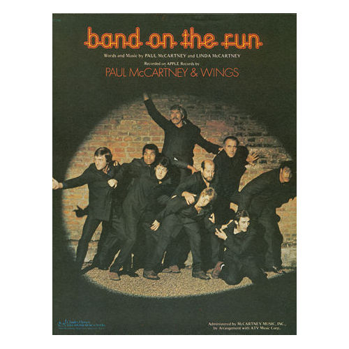 The Wings - Band On the Run -   USA sheet music