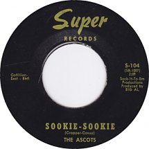 An obscure garage band from Barrington, Rhode Island, The Ascots had a go with 'Sookie Sookie' in 1966