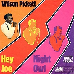 Wilson Pickett's German PS for 'Night Owl' in 1969