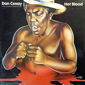 Don Covay and The Jefferson Lemon Band : Hot Blood - LP from UK, 1974
