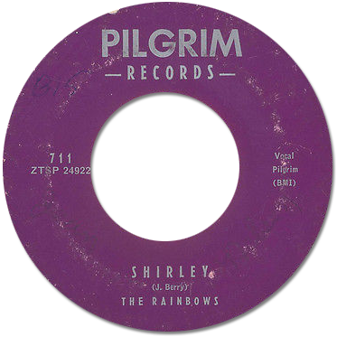 The Rainbows (feat. Don Covay) : Shirley - 7" from USA, 1956