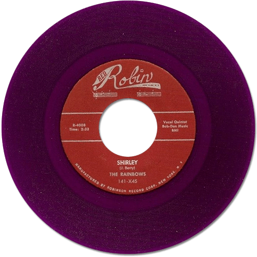 The Rainbows (feat. Don Covay) : Shirley - 7" from USA, 1973