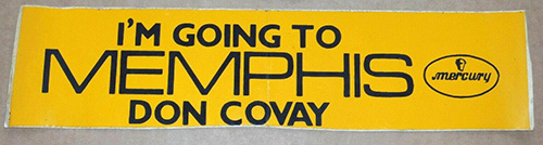 Don Covay : promotional sticker - sticker from UK, 1973