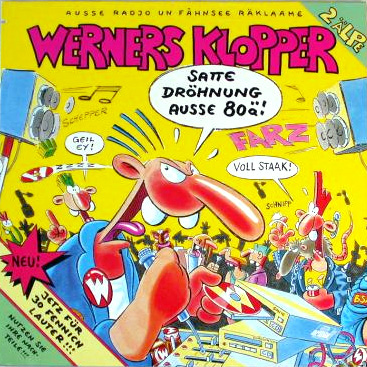 V/A incl. Thinkman, Lou Reed, The Clash, Iggy Pop, XTC, etc - Werners Klopper Ausse 80 - BMG Ariola 304 241-263 Germany LPx2