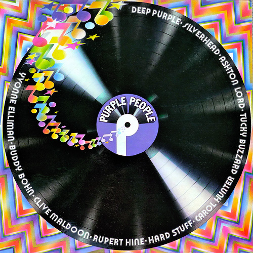 V/A incl. Rupert Hine, Deep Purple, Yvonne Elliman, etc. : Purple People - LP from South Africa, 1973