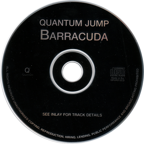 Quantum Jump - Barracuda - VoicePrint MPVP 013CD UK CD