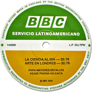 V/A incl. Quantum Jump, Dionne Warwick, etc. - Servicio Latinoamericano 30/79 - BBC 144909 144910 UK LP