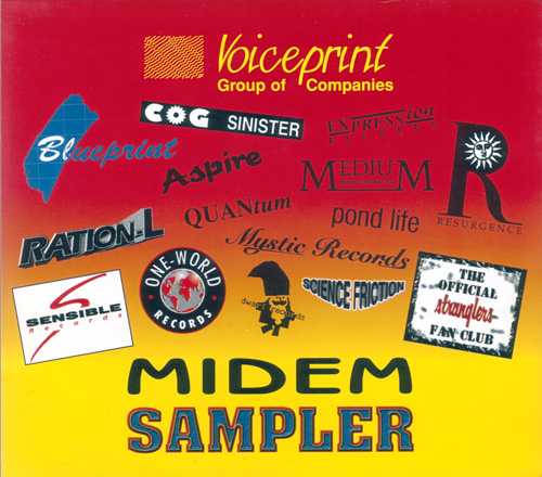 V/A incl. Quantum Jump, Mick Taylor, Steve Howe, Roy Harper, etc. - Voiceprint sampler - Midem '99 - VoicePrint VP 9901 CD UK CD
