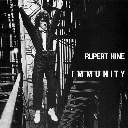 Rupert Hine - Immunity - A&M K 12002 Australia 10" PS