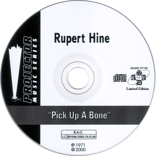 Rupert Hine : Pick Up A Bone - CD from USSR, 2000