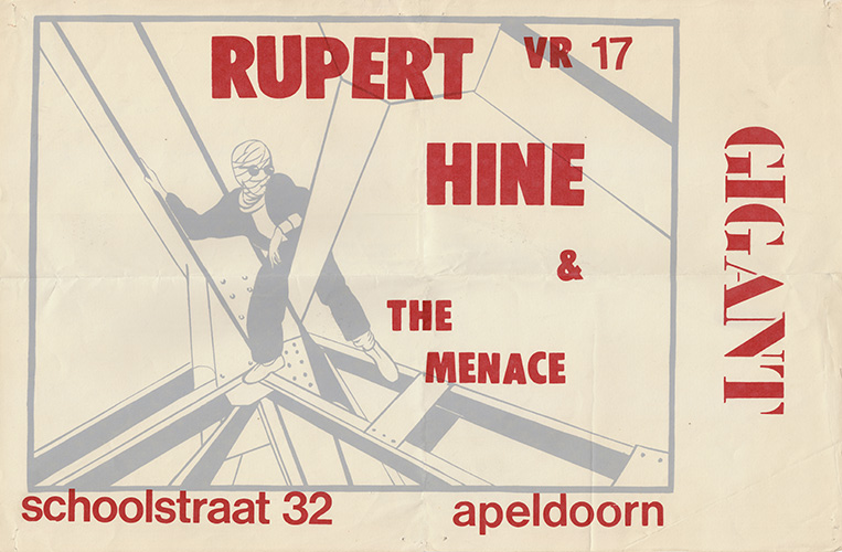 Rupert Hine : Poster - poster from Holland, 1981