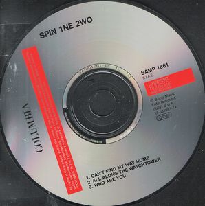 V/A incl. Paul Carrack, Rupert Hine, Tony Levin, Phil Palmer, and Steve Ferrone (Spin 1ne 2wo) : Spin 1ne 2wo - CDS from Italy, 1993