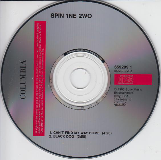 V/A incl. Paul Carrack, Rupert Hine, Tony Levin, Phil Palmer, and Steve Ferrone (Spin 1ne 2wo) : Can't Find My Way Home - CDS from Italy, 1993