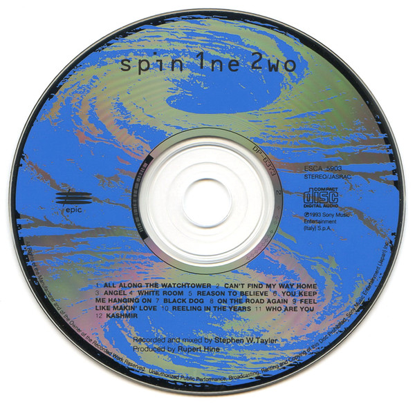 V/A incl. Paul Carrack, Rupert Hine, Tony Levin, Phil Palmer, and Steve Ferrone (Spin 1ne 2wo) : Spin 1ne 2wo - CD from Japan, 1994