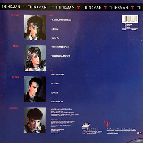 Thinkman - Life Is A Full Time Occupation - Ariola 208 894 Germany LP