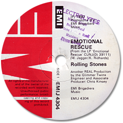 The Rolling Stones - Emotional Rescue - Zimbabwe