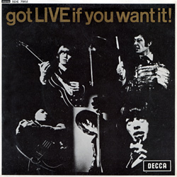 The Rolling Stones - Got Live If You Want It! - export EP with boxed Decca labels