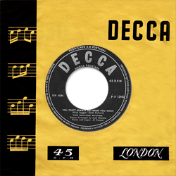 The Rolling Stones - Street Fighting Man - Decca PF 22825 • Portugal discography: Decca singles