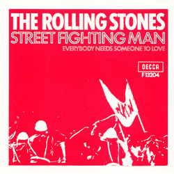 The Rolling Stones • Street Fighting Man - Sweden/UK - Decca F13204