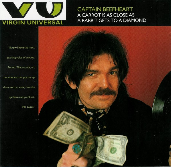 Captain Beefheart - A Carrot Is As Close As A Rabbit Gets To A Diamond - Virgin CDVM 9028 Holland CD