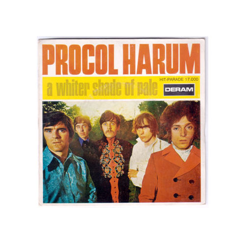 Procol Harum - A Whiter Shade of Pale - Deram HP 17000 France 7" PS