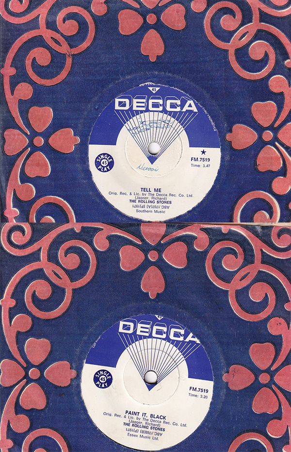 The Rolling Stones: Tell Me (You're Coming Back), 7" CS, South Africa, 1971 - £ 39.1