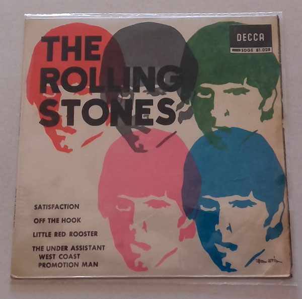 The Rolling Stones - Satisfaction - Decca SDGE 81.028 Spain 7" EP