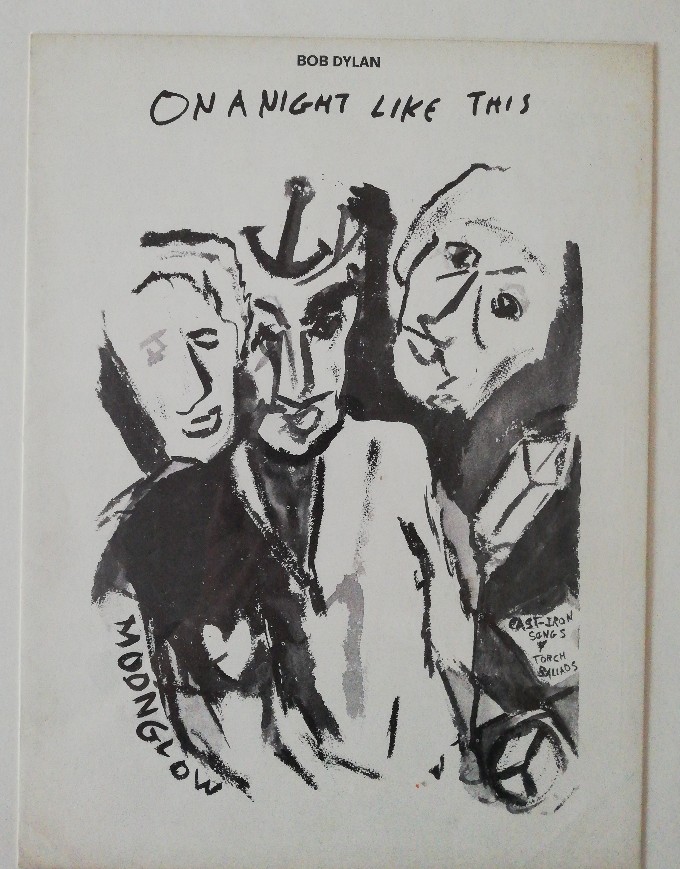 Bob Dylan : On a Night Like This, sheet music, USA, 1974 - £ 17.2