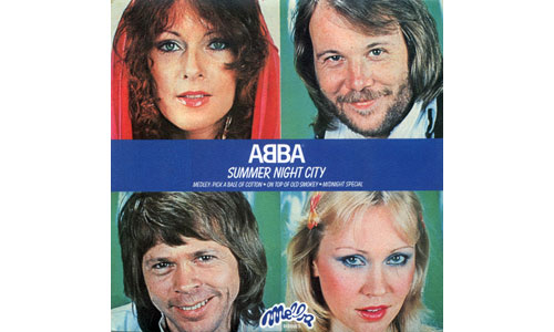 Abba - Summer Night City - Melba 45 X 180 France 7" PS