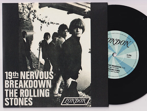 The Rolling Stones: 19th Nervous Breakdown - Abkco 2024-1, France 2022, 7" PS