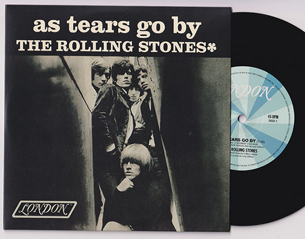 The Rolling Stones: As Tears Go By - Abkco 2023-1, France 2022, 7" PS