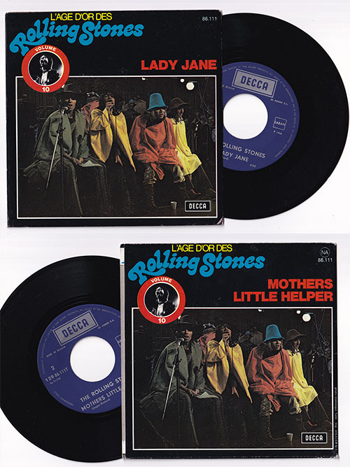 The Rolling Stones: L'Âge d'Or des Rolling Stones - Volume 10, 7" PS, Belgium, 1975 - 28 €