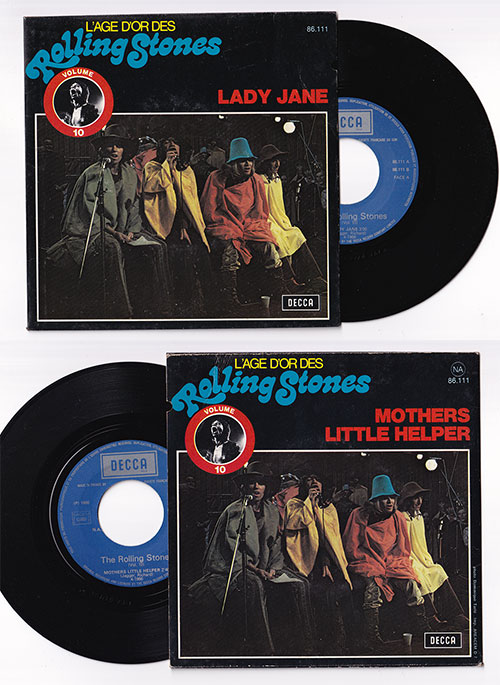 The Rolling Stones: L'Âge d'Or des Rolling Stones - Volume 10, 7" PS, France, 1975 - $ 20.71