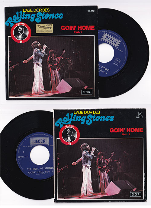 The Rolling Stones : L'Âge d'Or des Rolling Stones - Volume 11, 7" PS, Belgium, 1975 - $ 36.72