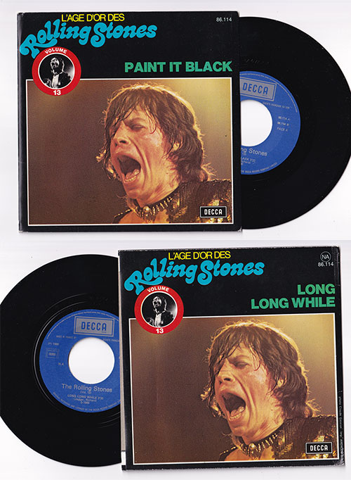 The Rolling Stones: L'Âge d'Or des Rolling Stones - Volume 13, 7" PS, France, 1975 - 24 €