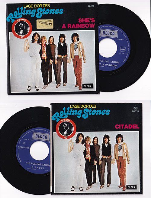The Rolling Stones - L'Âge d'Or des Rolling Stones - Volume 17 - Decca 86118 Belgium 7