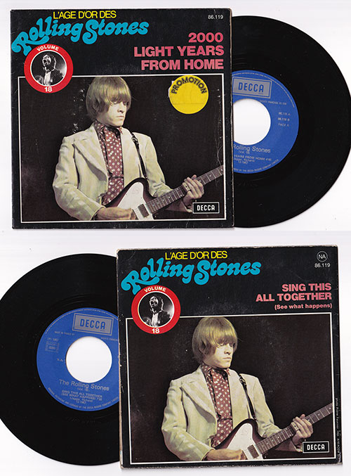 The Rolling Stones - L'Âge d'Or des Rolling Stones - Volume 18 - Decca 86119 France 7