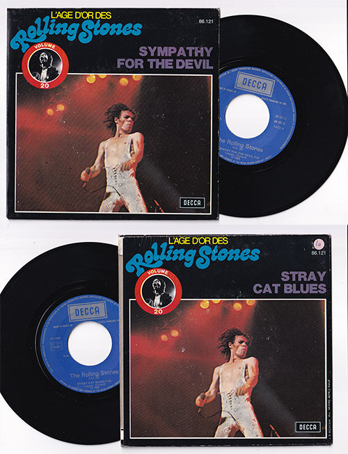 The Rolling Stones: L'Âge d'Or des Rolling Stones - Volume 20, 7" PS, France, 1973 - $ 63.22