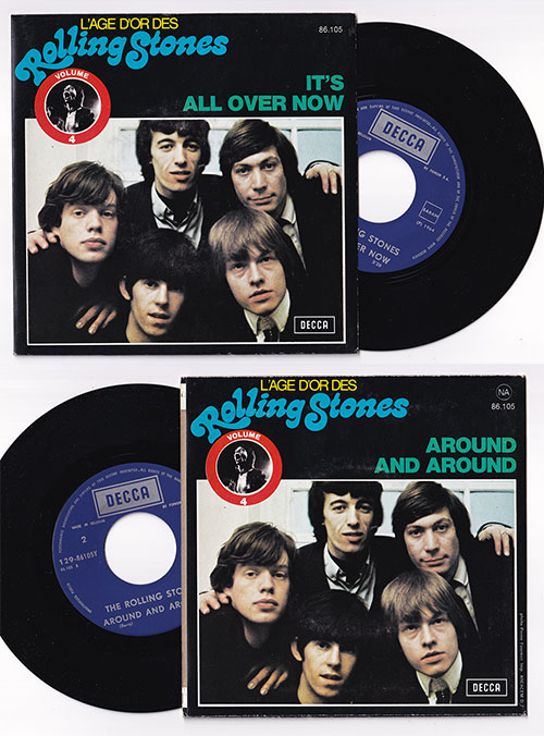 The Rolling Stones: L'Âge d'Or des Rolling Stones - Volume 4, 7" PS, Belgium, 1975 - 25 €
