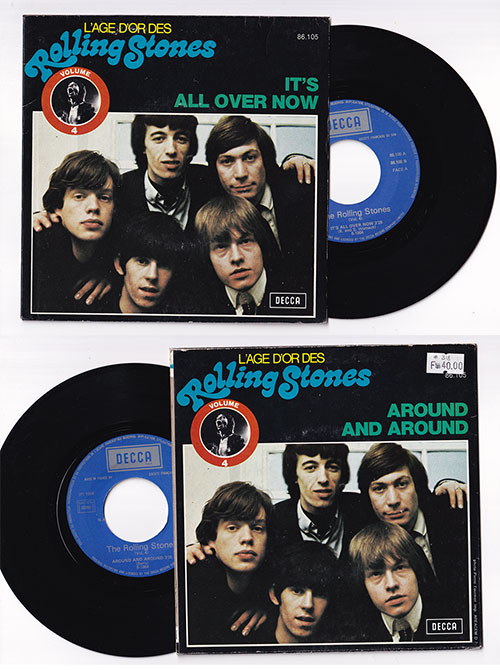 The Rolling Stones - L'Âge d'Or des Rolling Stones - Volume 4 - Decca 86105 France 7" PS