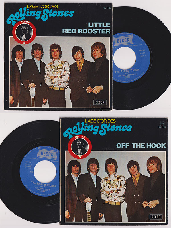 The Rolling Stones: L'Âge d'Or des Rolling Stones - Volume 5 - Decca 86106, France 1975, 7" PS