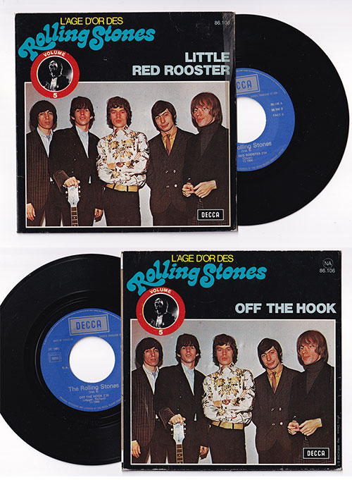 The Rolling Stones: L'Âge d'Or des Rolling Stones - Volume 5, 7" PS, France, 1975 - $ 11.99
