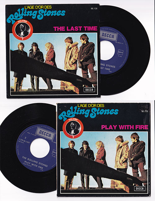 The Rolling Stones - L'Âge d'Or des Rolling Stones - Volume 7 - Decca 86108 Belgium 7" PS