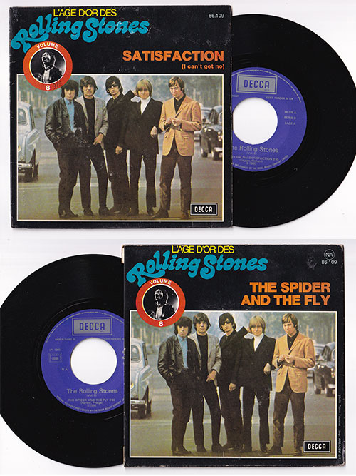 The Rolling Stones - L'Âge d'Or des Rolling Stones - Volume 8 - Decca 86109 France 7" PS