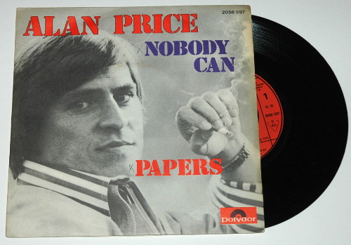 Alan Price : Nobody Can, 7" PS, France, 1975 - 10 €