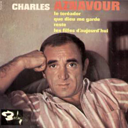 Charles Aznavour : Le Toréador + 3, 7" EP, France - $ 10.8