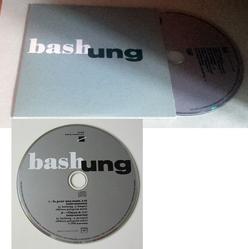 Alain Bashung - La Peur des Mots - Barclay  4148 France CDS
