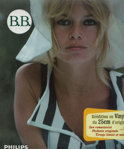 Brigitte Bardot : B.B. 64, 10" PS, France - 48 €