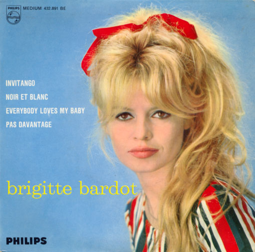 Brigitte Bardot : Invitango, 7" EP, France, 1963 - 99 €